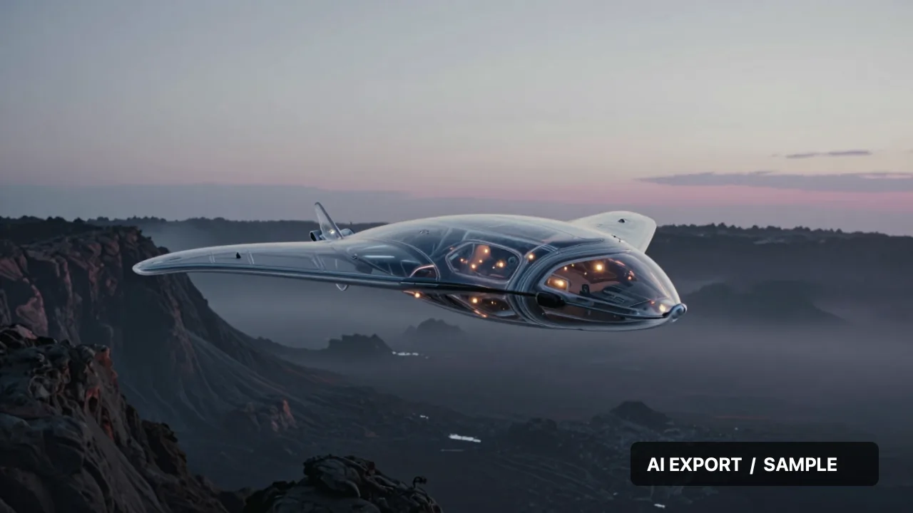 AI video exports - Before